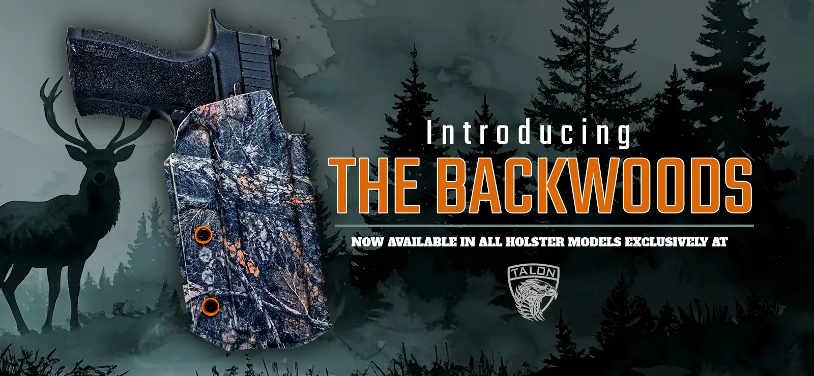 Talon Retention - Backwoods - Kydex Holster
