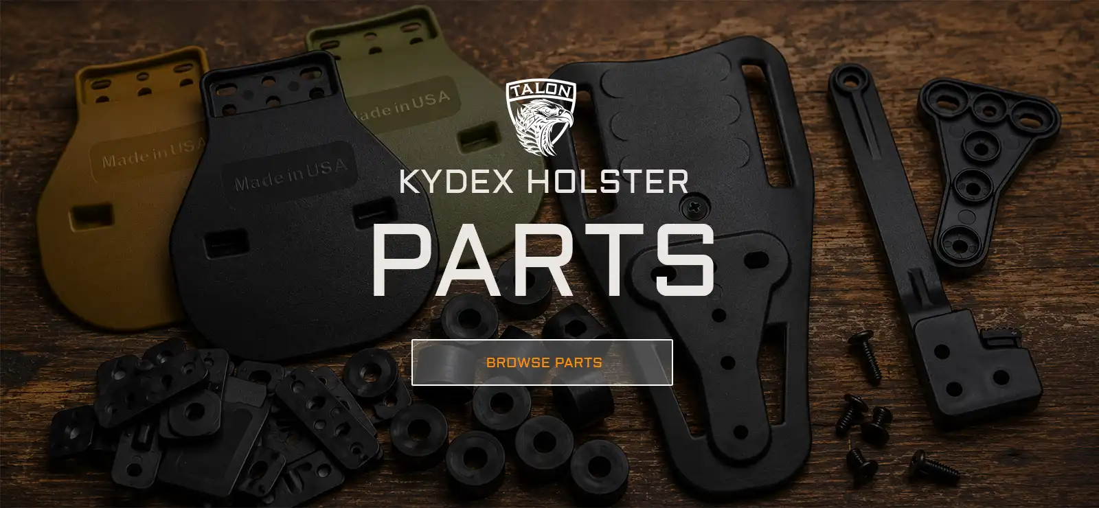 Kydex Holster Parts - Talon Retention