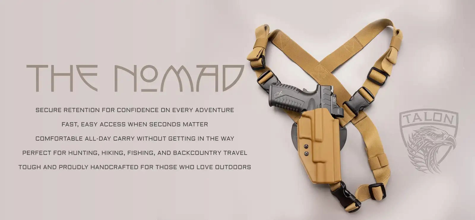 Talon Retention - Kydex Chest Holster Rig